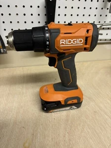 RIDGID 18V Cordless 1/2" Drill Driver w/ Lithium Battery & Charger Model# R86001 - Picture 1 of 8
