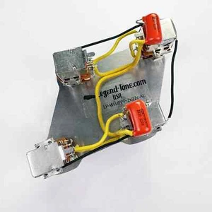 Gibson Les Paul JP (Page) Wiring Harness - Push/Pull Knobs - Picture 1 of 13