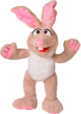 LIVING PUPPETS MATTHIES Living Puppets Handpuppe Hase Hironimus Muffelfuß ca. 62 cm NEU