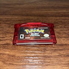 Pokémon: Ruby Version (Game Boy Advance, 2003) Tested Working