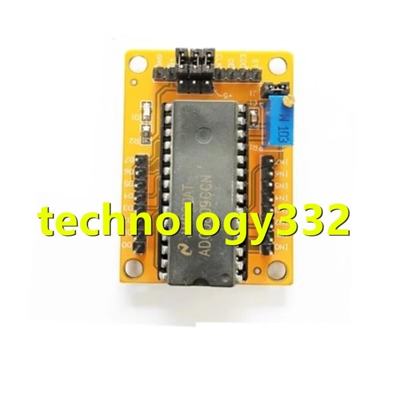 1PC NEW ADC0809/8l parallel AD conversion module circuit single-chip computer#YT - Image 1 of 1