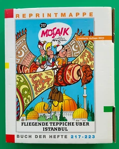 WIPA Mosaik Digedags Reprintmappe 19 Hefte 217 - 223 mit Umkarton Kiosk Zustand - Bild 1 von 8