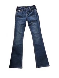 True Religion Damen 26 Becca SN Crystal Flap Bootcut Dark Glacial Style 207322 - Bild 1 von 24