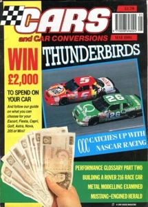 Cars and Car Conversions May 1991 NASCAR racing Rover 216 BRM-Sunbeam Delecour - Bild 1 von 1