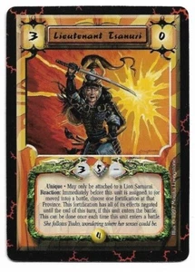 L5R: *LIEUTENANT TSANURI* - Scorpion Clan Coup - Legend of the Five Rings CCG - Picture 1 of 1