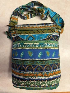 Brand New Aztec Design Saddle Bag Shoulder Purse Beautiful Vibrant Colors - Picture 1 of 2