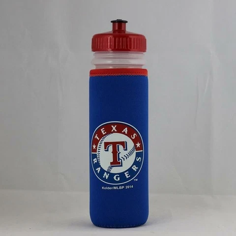 Texas Rangers MLB Van Metro Water Bottle Cover