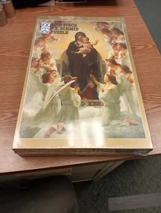 The Virgin with Angels F.X.Schmid 2000 Piece Jigsaw Puzzle Bouguereau  NEW - USA - Picture 1 of 2