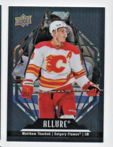 2022-23 Upper Deck Allure Black Rainbow Matthew Tkachuk Flames B-736