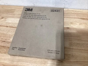 50pcs 3M Utility Cloth Sheet 011K 02431 Case- Fine - Picture 1 of 3