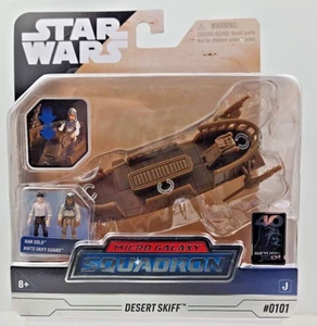 Star Wars Micro Galaxy Squadron Serie 5 - Desert Skiff - #0101 mit Han Solo & Guard - Bild 1 von 8