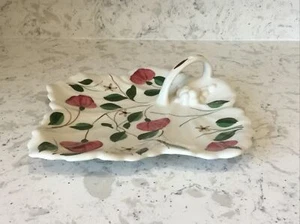 Blue Ridge Southern Potteries Nappy / Server Hand Painted Floral 10.5” - Picture 1 of 10