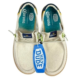 Scarpe slip-on casual HEY DUDE donna 6 Wendy Corona bianco naturale - Foto 1 di 9