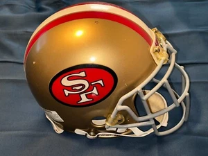 Riddell VSR-1 San Francisco 49ers Helmet - Z-2EG (EGOP) - Deion Sanders Inspired - Picture 1 of 10