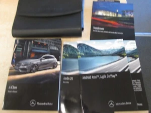 MERCEDES A-CLASS W176 OWNERS MANUAL HANDBOOK 2015-2018 WALLET - Picture 1 of 1