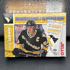 RARE! 1997-98 Penguins Mario Lemieux Box of Jell-O, "Jr.s To Pros" - Picture 1 of 4