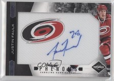 2011-12 Limited Phenoms /299 Justin Faulk #228 Rookie Auto RC