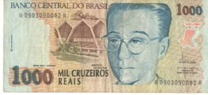 Brazil Banknote 1000 Cruzeiros Reais 1993 - C238 / P-240a - A0903090082A - Picture 1 of 2