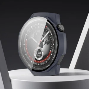 PC Case Tempered Glass Screen Protector for Huawei Watch GT5 Pro 46MM(Blue) - Zdjęcie 1 z 6