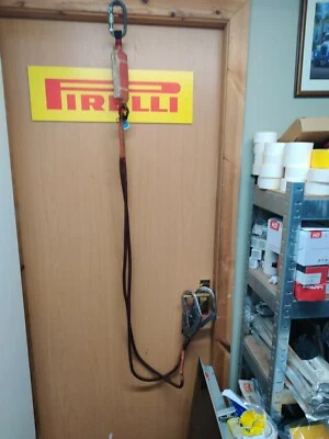 2 Leg  Safety Twin Fall 2m Lanyard Scaffold Hight Energy Absorbing Farm Roof - Image 1 of 4