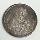 1894 Ho-G Mexico 50 Centavos silver cap & scales, Scarce, KM#407.5, VF+