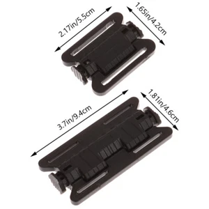 1Pc Plastic Hunting Vest Quick Release Buckle Slider Removal Buckle Connecto _in - Picture 1 of 14