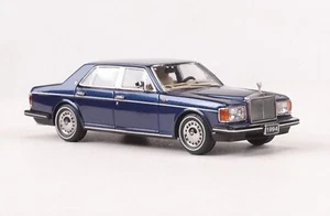 Modelo de coche diecast Rolls-Royce Silver Spur III 1994 Blue2 GFCC escala 1/64 - Imagen 1 de 7