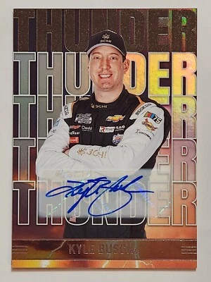 2023 Panini Chronicles NASCAR Racing Thunder #5 Kyle Busch Base Auto - Image 1 of 2