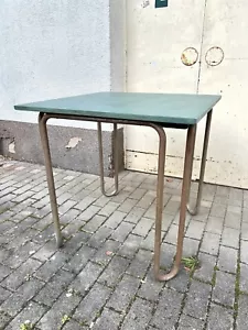 Schlaufentisch 30er Marcel Breuer für Thonet + Mauser Werke Waldeck Tischplatte - Bild 1 von 11