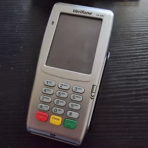 Verifone VX680 Handheld Cordless Card Reader Terminal - No Adapter - Picture 1 of 6
