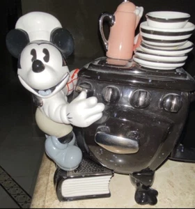 DISNEY SHOWCASE COLLECTION MICKEY STOVE  PAUL CARDEW TEAPOT RARE LE 2240/5000 - Picture 1 of 12