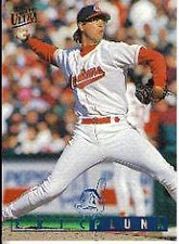 1995 Ultra Baseball Card #40 Eric Plunk