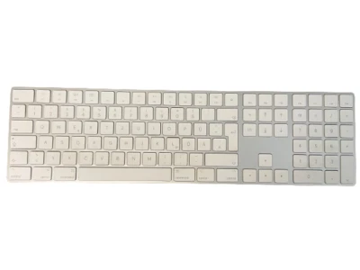 Apple Kabellose Tastatur Magic Keyboard 2 mit Nummernblock - QWERTZ  - Bluetooth - Bild 1 von 2