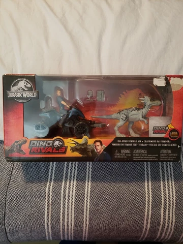 Jurassic World Fallen Kingdom Dino Rivals Off-Road Tracker ATV GCV78 2018 NIB Cover
