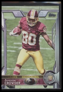 2015 Topps Jamison Crowder #494b Washington Redskins - Picture 1 of 2
