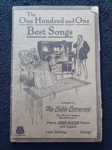 Vintage Noten: "The One Hundred and One Best Songs" - Klavier & Stimme - 1927 - Bild 1 von 8