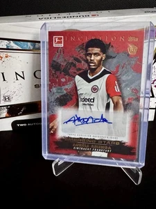 Aurele Amenda /5 RC Auto -Topps Bundesliga Inception 2024/25 Eintracht Frankfurt - Bild 1 von 5