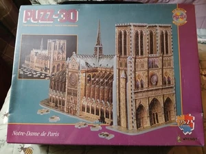 Puzz 3D Notre Dame Cathedral de Paris Puzzle 952 Piece NEW - Picture 1 of 3