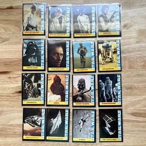 1977 STAR WARS WONDER BREAD COMPLETE SET 16 CARDS NM+ **Nice Cards** - Picture 1 of 2