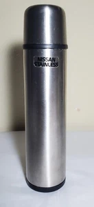 Nissan Stainless Steel Thermos - Slim, Vacuum Seal, 16oz, Hot / Cold - Picture 1 of 24