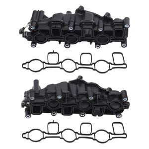 Left & Right Intake Manifold for Audi A4 A6 A8 Q7 VW Phaeton Touareg 2.7 3.0 TDI - Picture 1 of 11