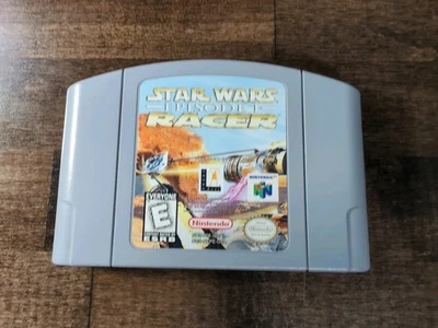 Star Wars Episode 1 Racer Nintendo 64 N64 Cartridge, Tested/Working - Image 1 of 3