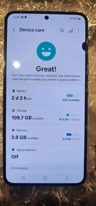 Galaxy S22 (SM-S901W) 128GB Phantom Black Unlocked - Cracked Screen - Photo 1 sur 4