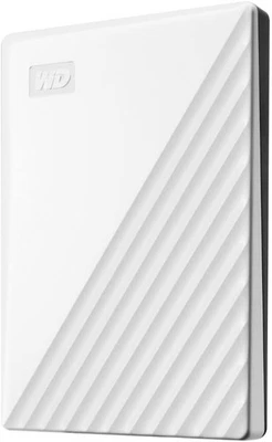 WD 1TB My Passport Portable External Hard Drive White WDBYVG0010BWT-WESN - Image 1 of 4