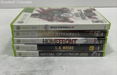 Xbox 360 Action Video Games Assorted 5pc Lot - Image 1 of 4