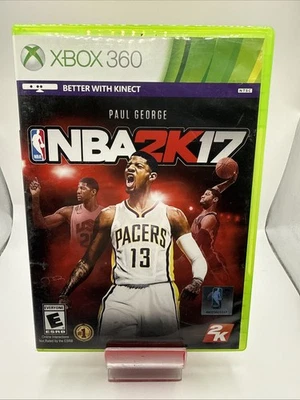 NBA 2K17 (Microsoft Xbox 360, 2016) CIB con manual. ¡Envío rápido! Foto 1 de 4