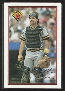 Mike LaValliere 1989 Bowman #417 Pittsburgh Pirates - Picture 1 of 2