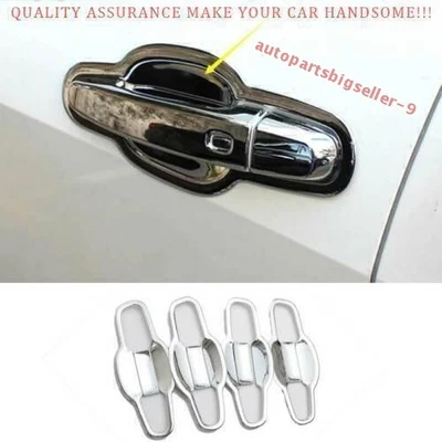 Cubierta de tazón de puerta lateral exterior cromada para Chevrolet Malibu 16-2024 8 piezas Foto 1 de 4