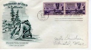 CENTENARY OF DISCOVERY OF GOLD IN CALIFORNIA - 1848 - 1948 - DC170 - Picture 1 of 1