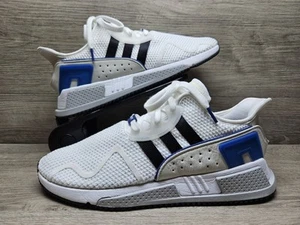 adidas EQT Cushion ADV CQ2379 White Black Royal Blue Men's 11.5 Pre-loved NO BOX - Picture 1 of 9
